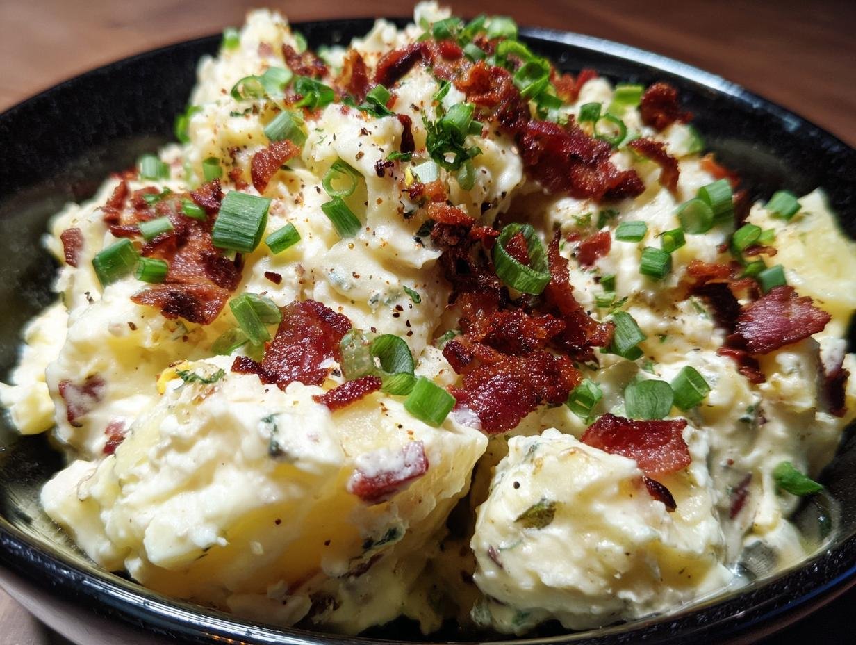 Irresistible Steakhouse Potato Salad: 1 Delicious Recipe - Irresistible Steakhouse Potato Salad - additional detail