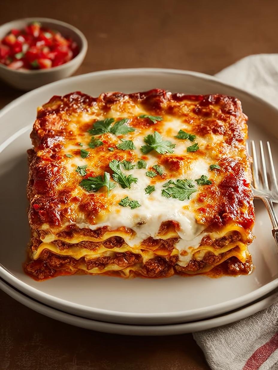 Mexican Lasagna with Tortillas