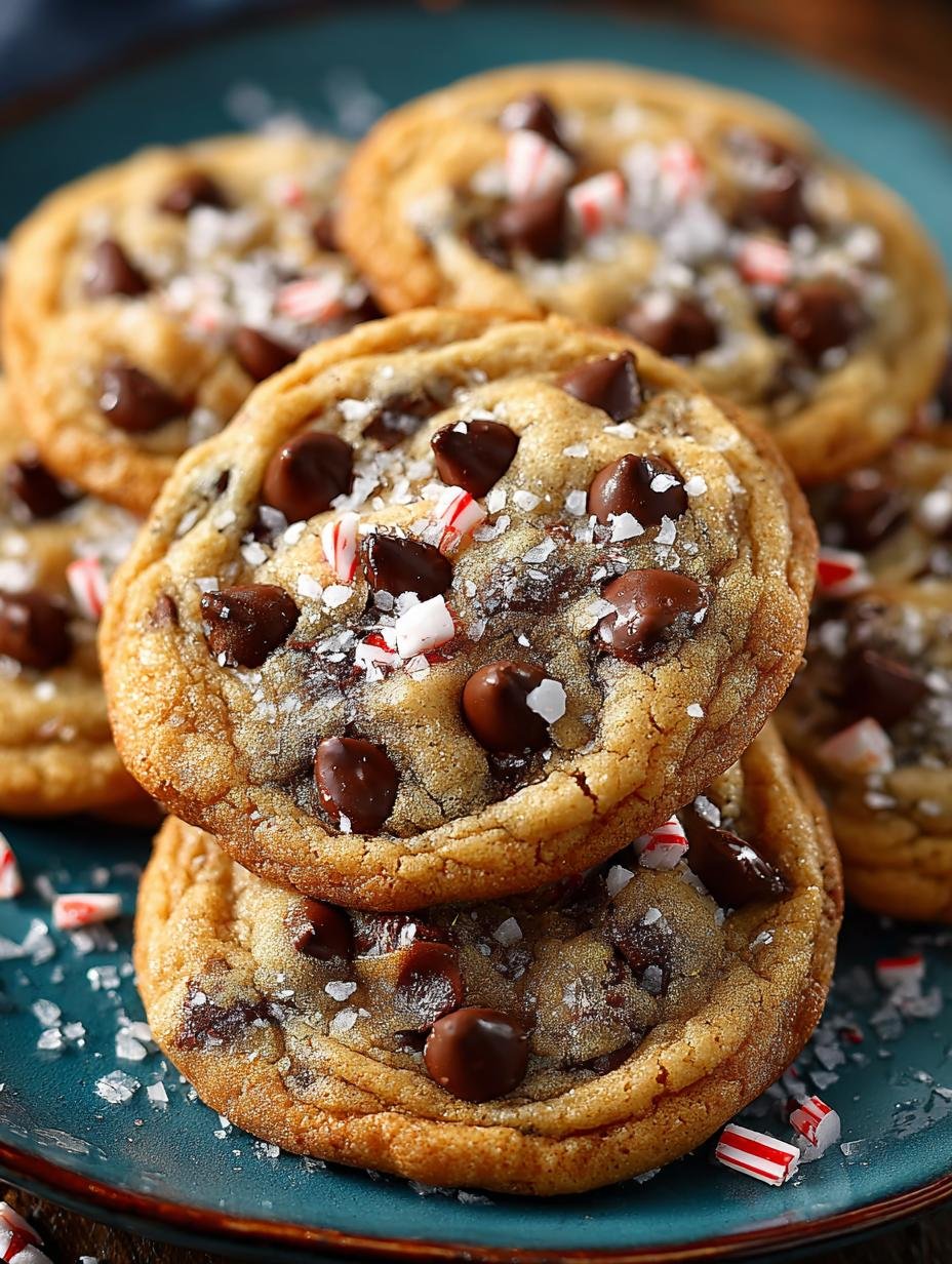 Delicious Peppermint Chocolate Chip Cookies Recipe - Peppermint Chocolate Chip Cookies - additional detail