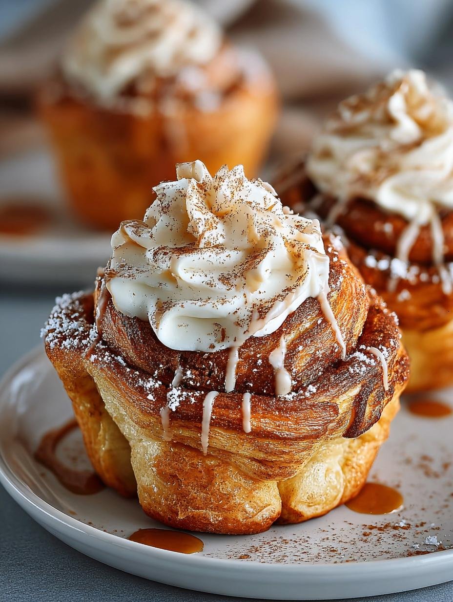 Pumpkin Spice Cruffins