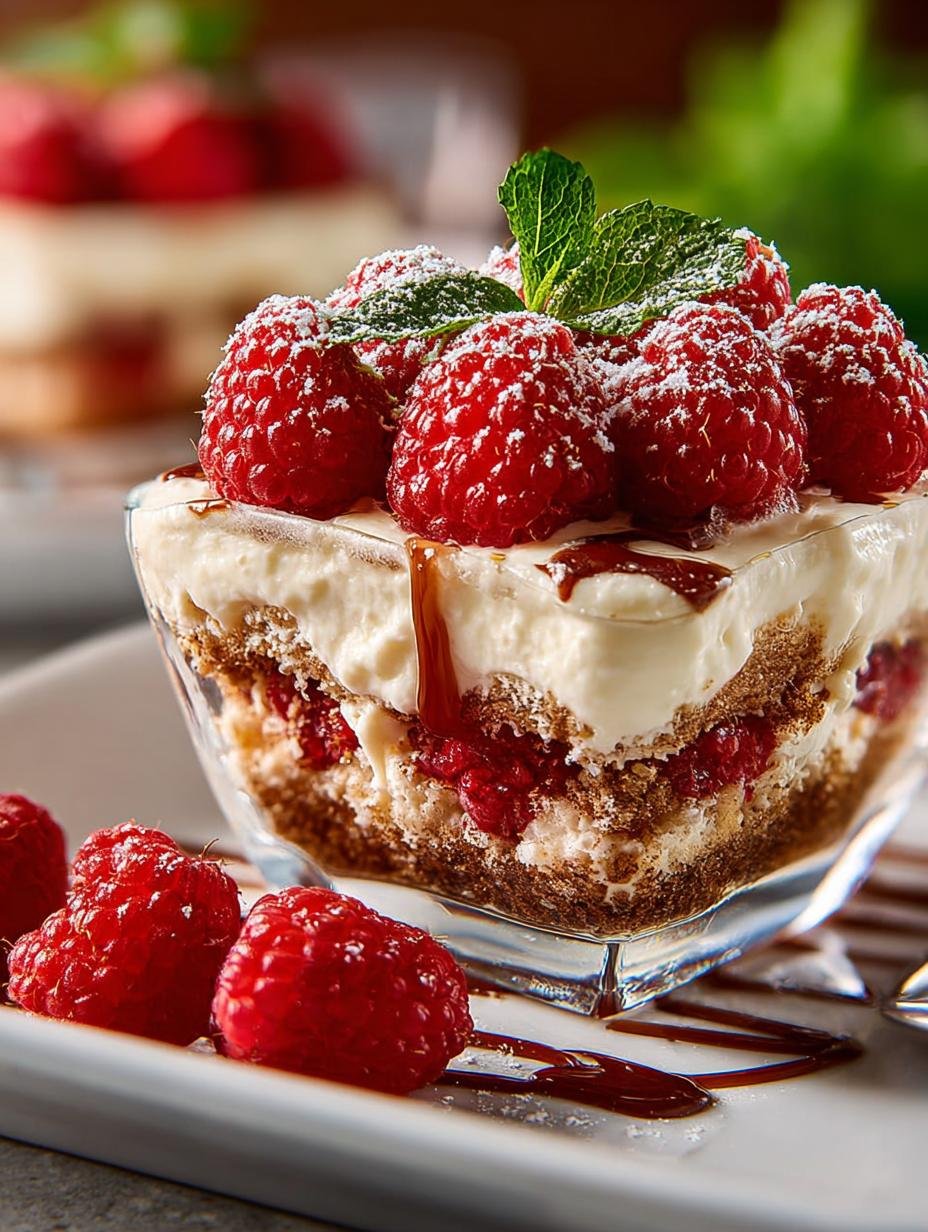 Raspberry Tiramisu: 6 Layers of Delightful Indulgence - Raspberry Tiramisu - main visual representation