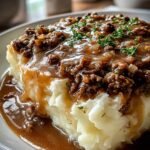 Savory Hamburger Gravy Over