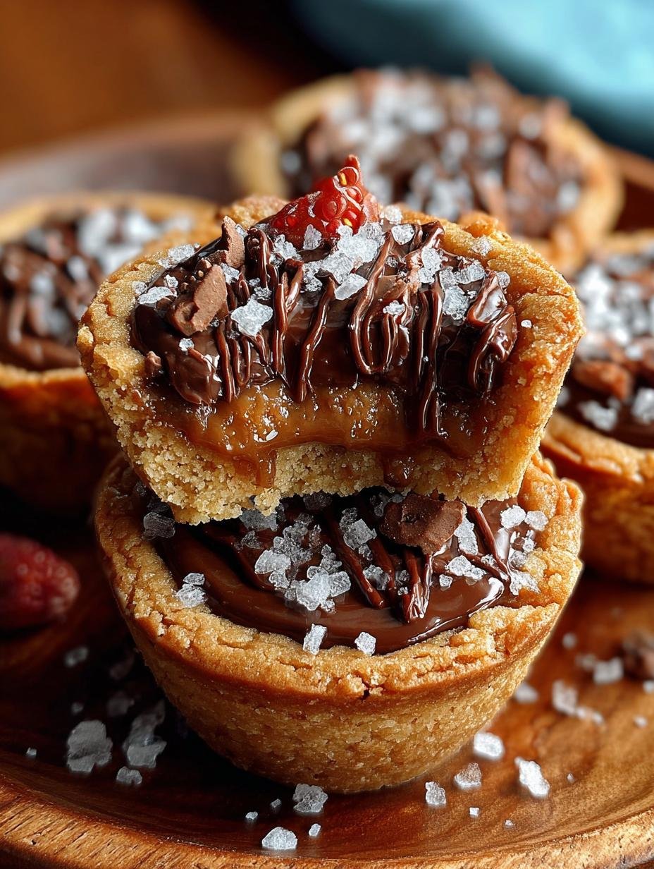 Amazing Sea Salted Millionaires Cookie: 3 Layers of Bliss