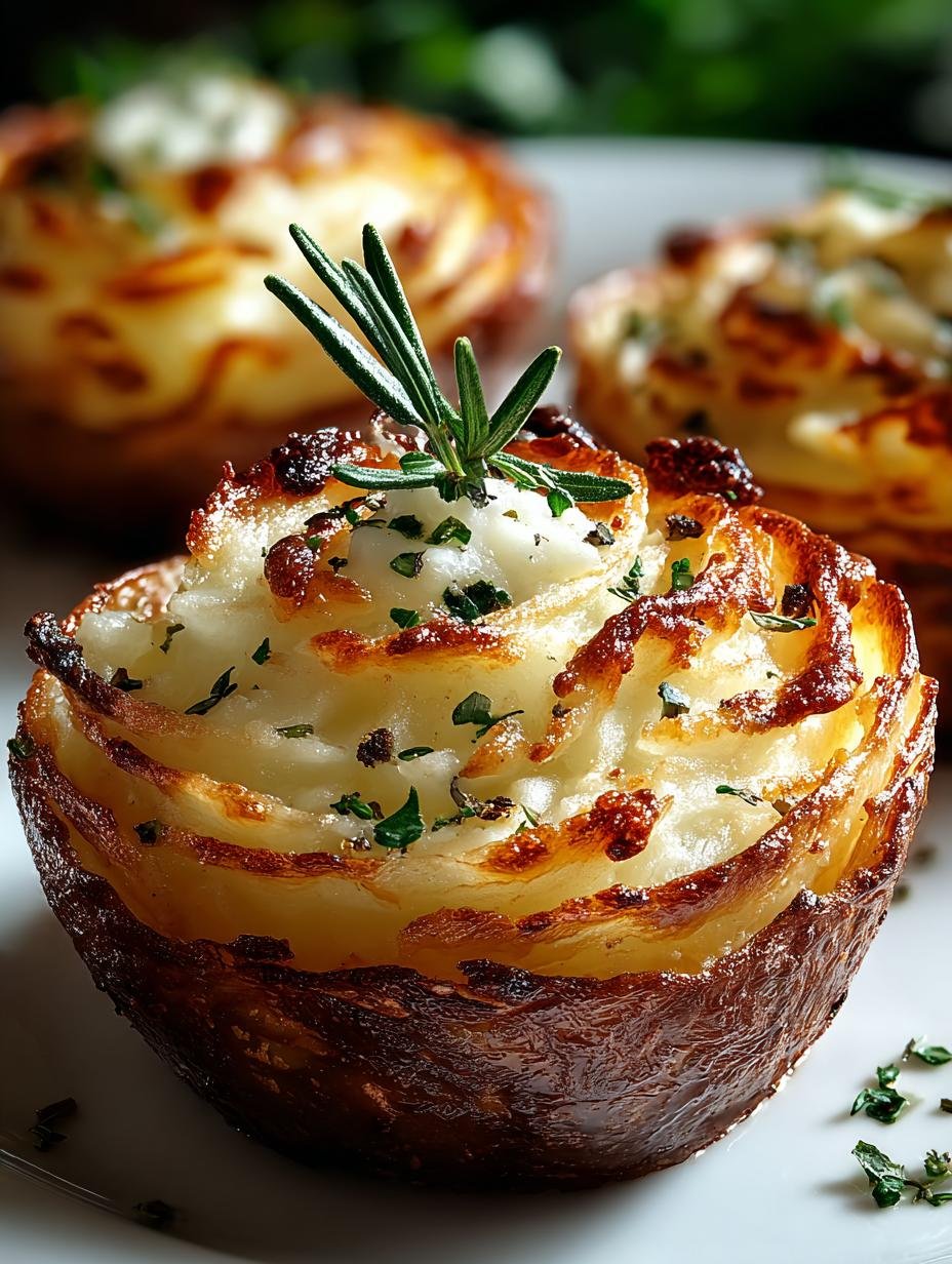Delicious Stuffed Mashed Potato Nests for Comfort - Stuffed Mashed Potato Nests - main visual representation