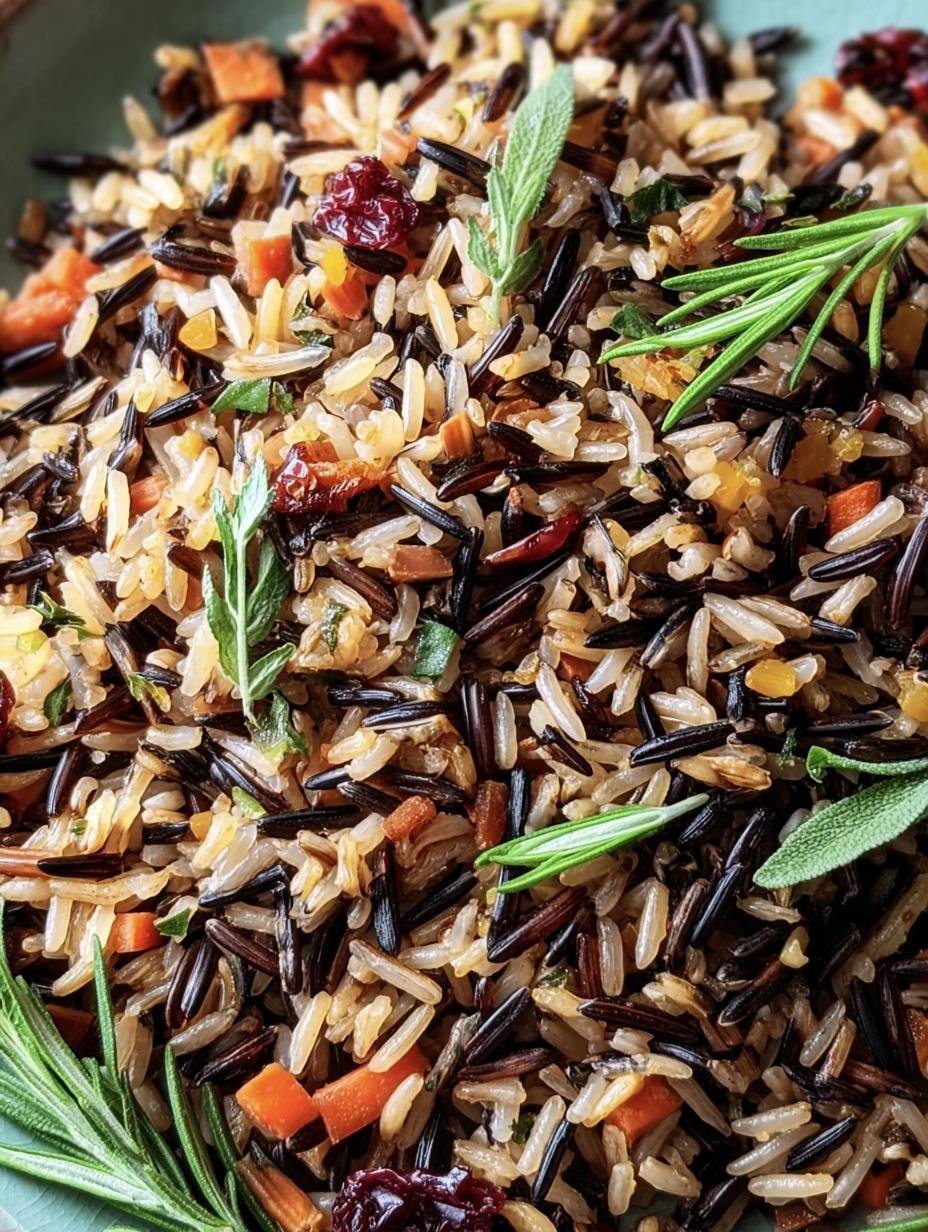 Amazing Thanksgiving Wild Rice Pilaf in 1 Simple Step