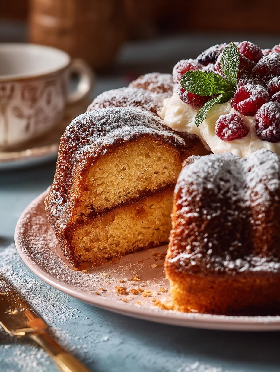 Authentic Italian Rum Cake: 5 Layers of Delight - Authentic Italian Rum Cake - additional detail
