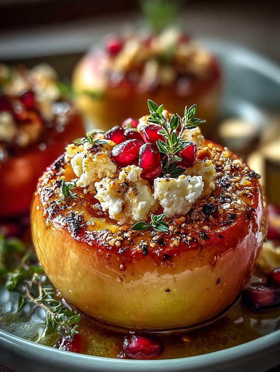 Delicious Baked Apples with Feta for Cozy Nights - Baked Apples with Feta - main visual representation