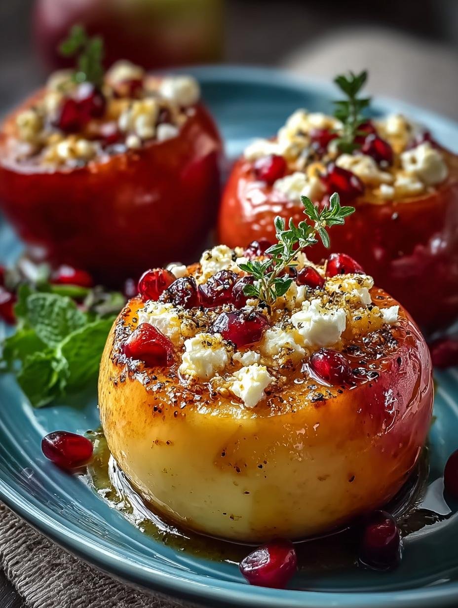 Delicious Baked Apples with Feta for Cozy Nights - Baked Apples with Feta - additional detail
