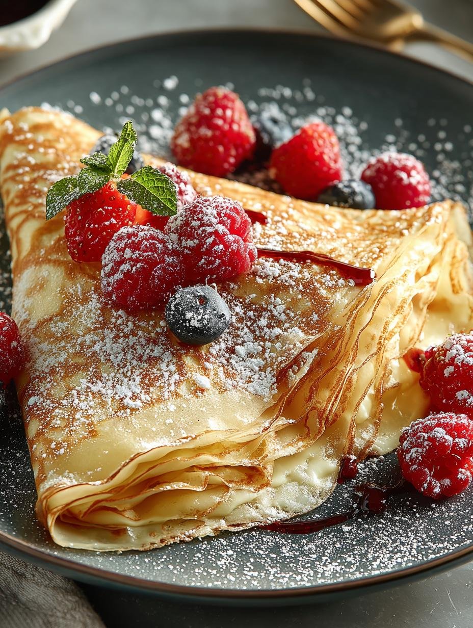 Delicious Basic Crepes: 8 Simple Steps to Perfection - Basic Crepes - main visual representation