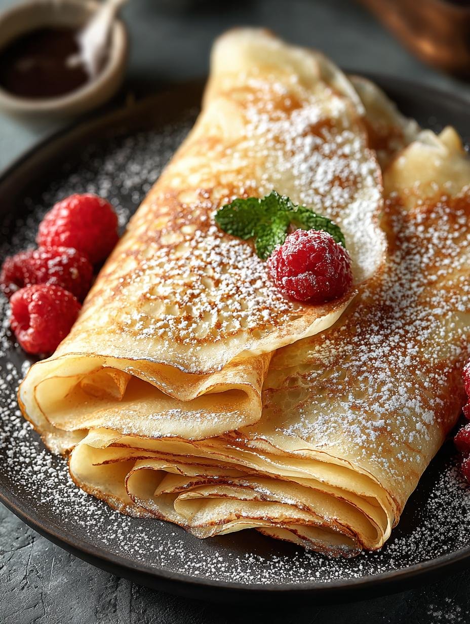 Delicious Basic Crepes: 8 Simple Steps to Perfection - Basic Crepes - additional detail