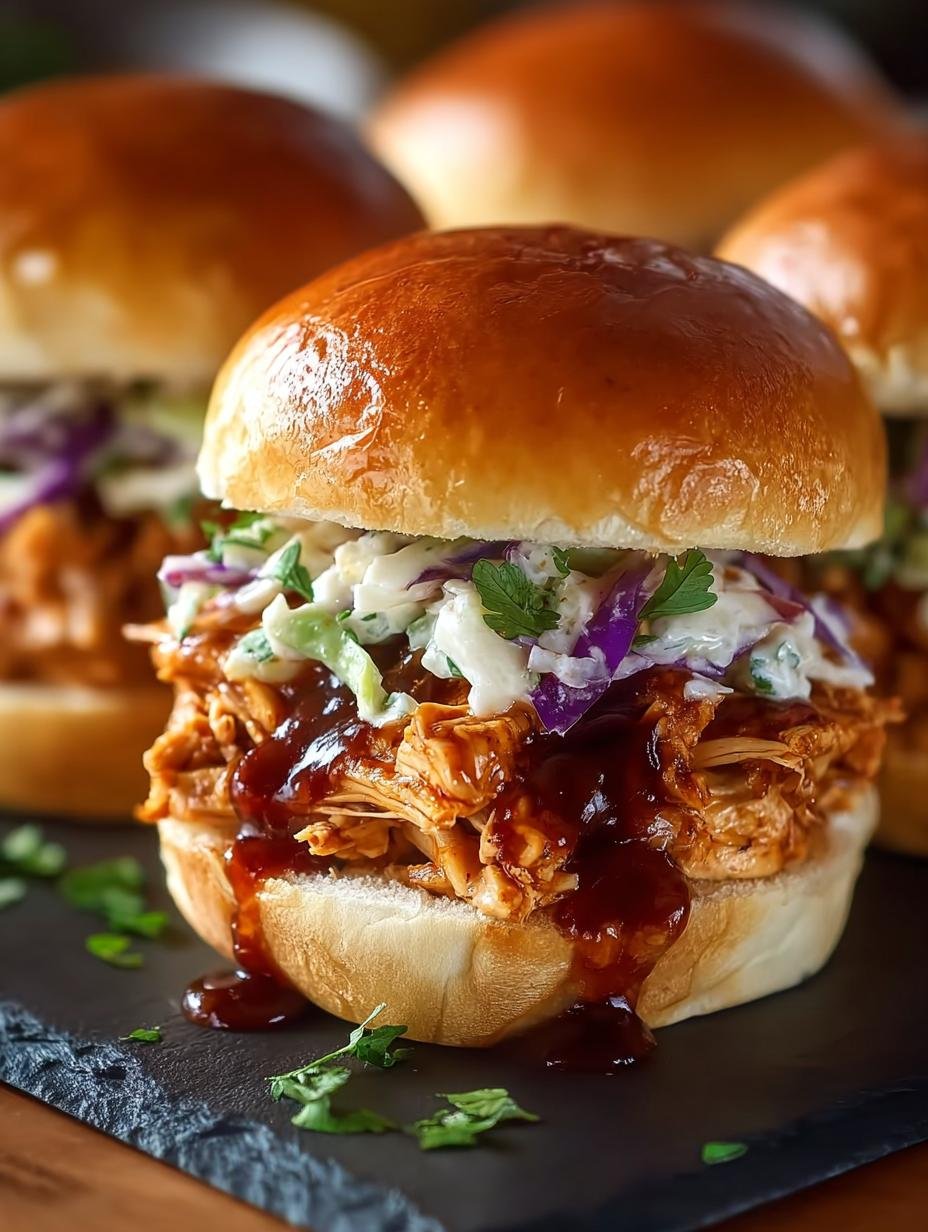 Bbq Chicken Sliders