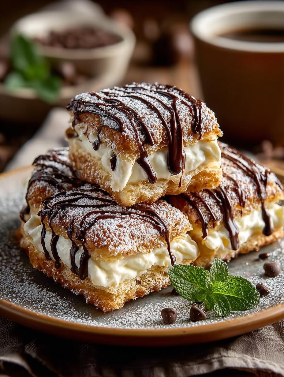 Classic Cannoli Squares: 5 Irresistible Italian Treats - Cannoli Squares - additional detail