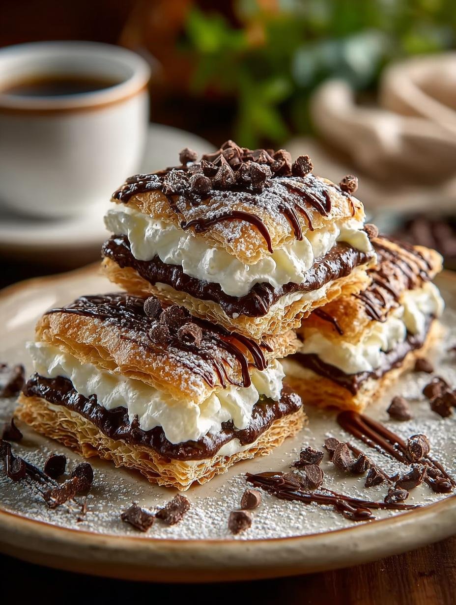 Cannoli Squares