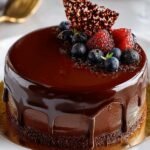 Chocolate Mirror Glaze