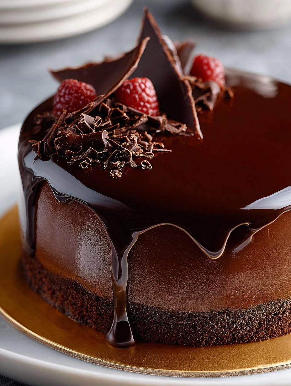 Chocolate Mirror Glaze: 7 Steps to Perfection - Chocolate Mirror Glaze - main visual representation
