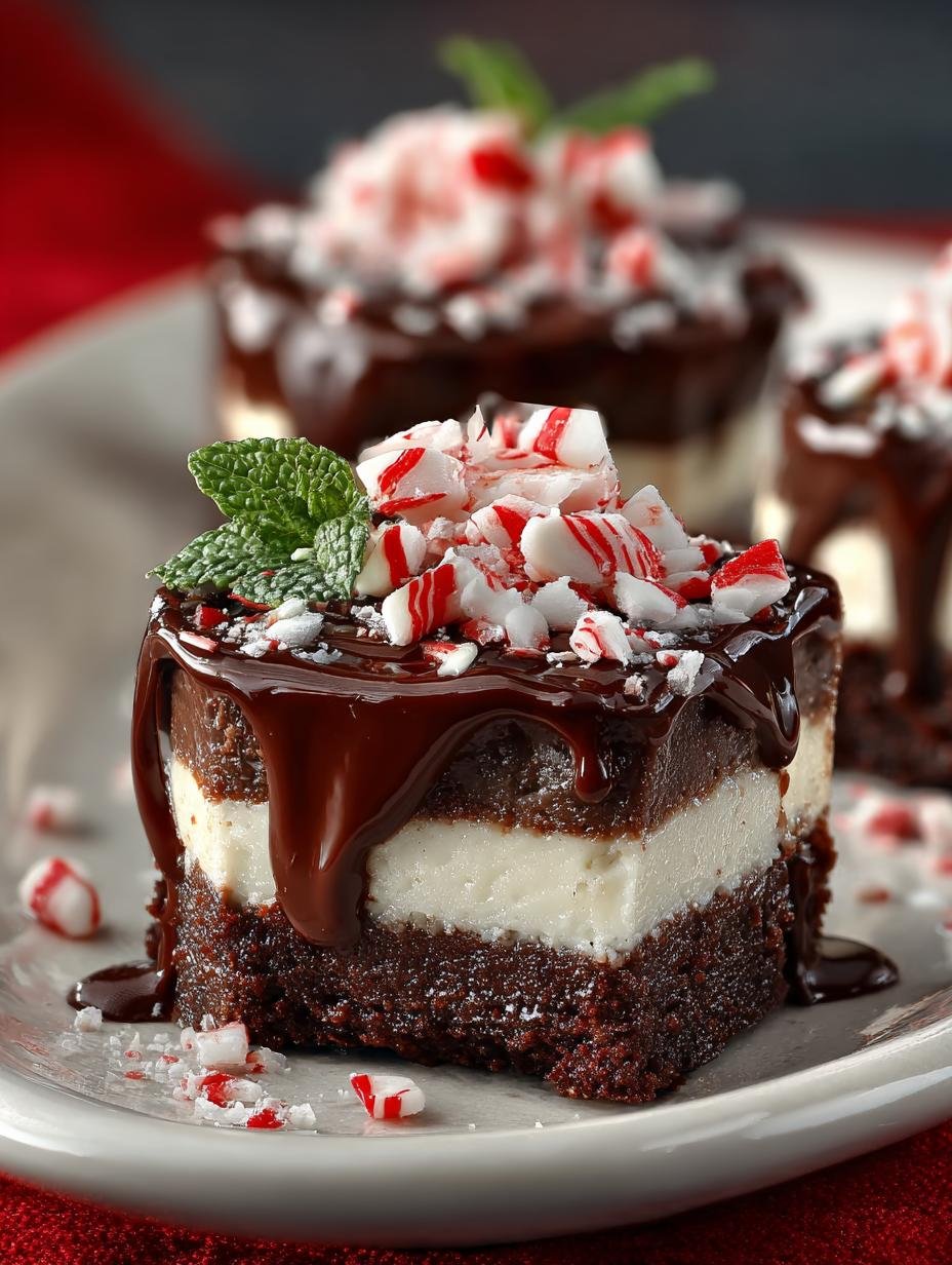 Delicious Chocolate Peppermint Cheesecake Bites to Savor - Chocolate Peppermint Cheesecake Bites - additional detail