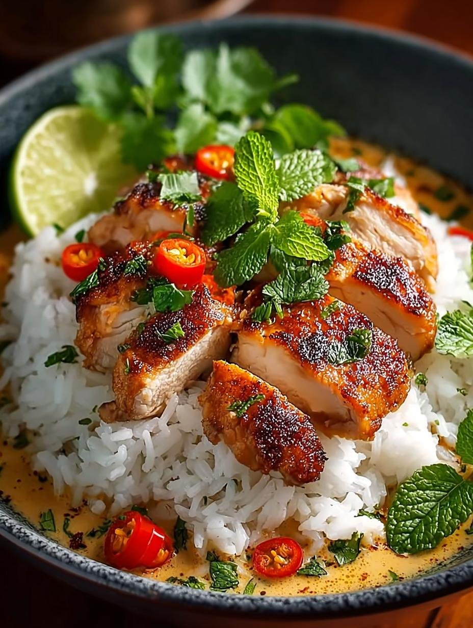 Coconut Chicken Rice