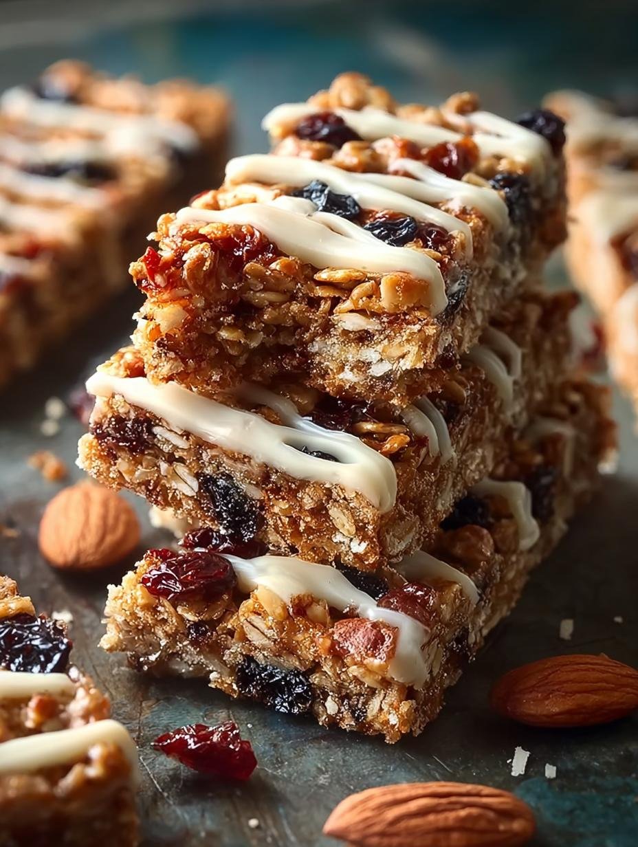 Delicious Gingerbread Granola Bars Recipe for the Holidays - Gingerbread Granola Bars - main visual representation