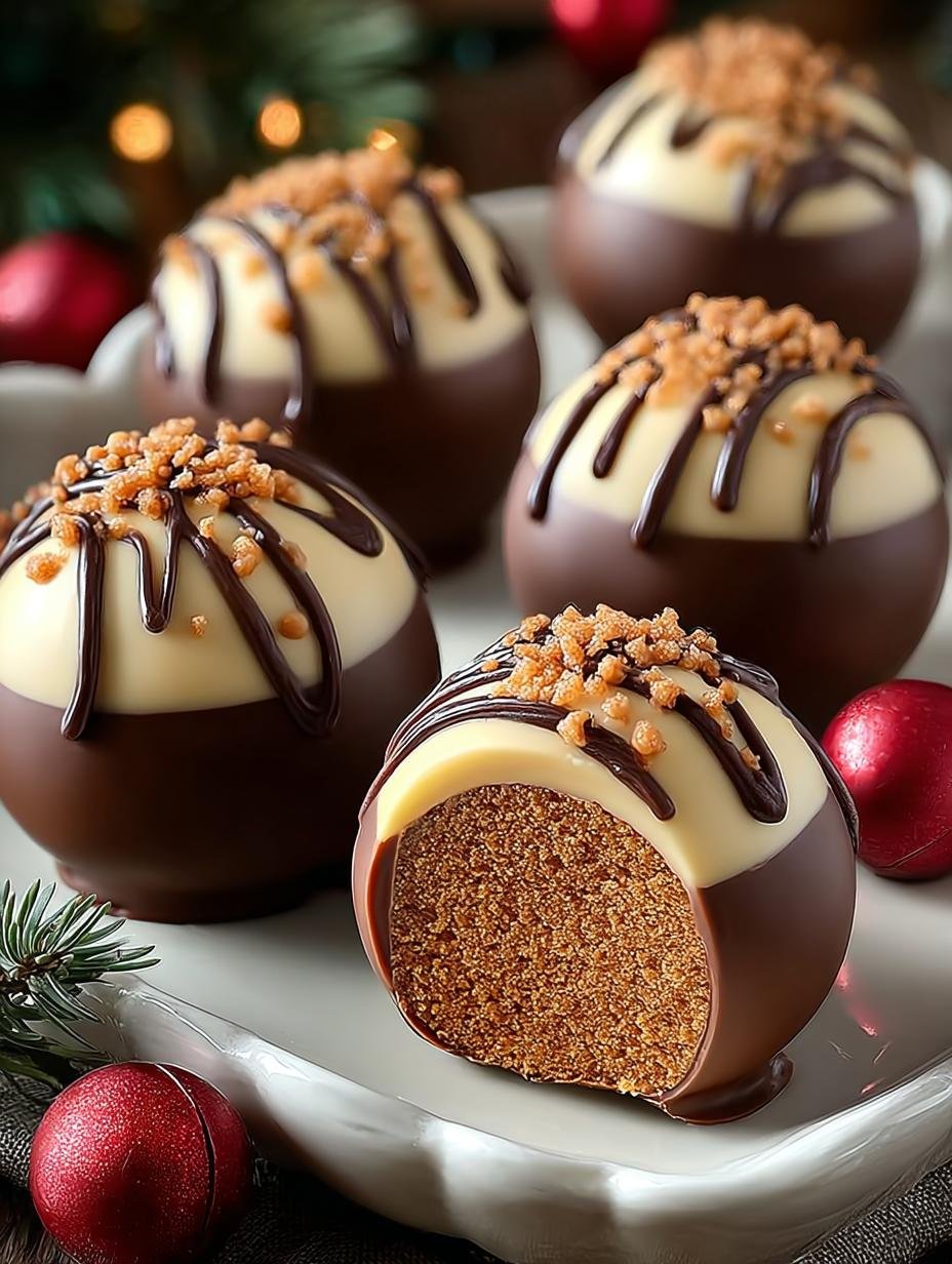 Gingerbread Truffles