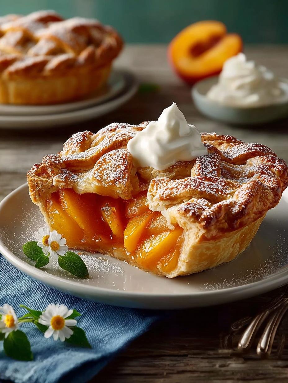 Delicious Individual Peach Pies for Summer Bliss - Individual Peach Pies - main visual representation