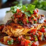 Irresistible Crockpot Salsa Chicken