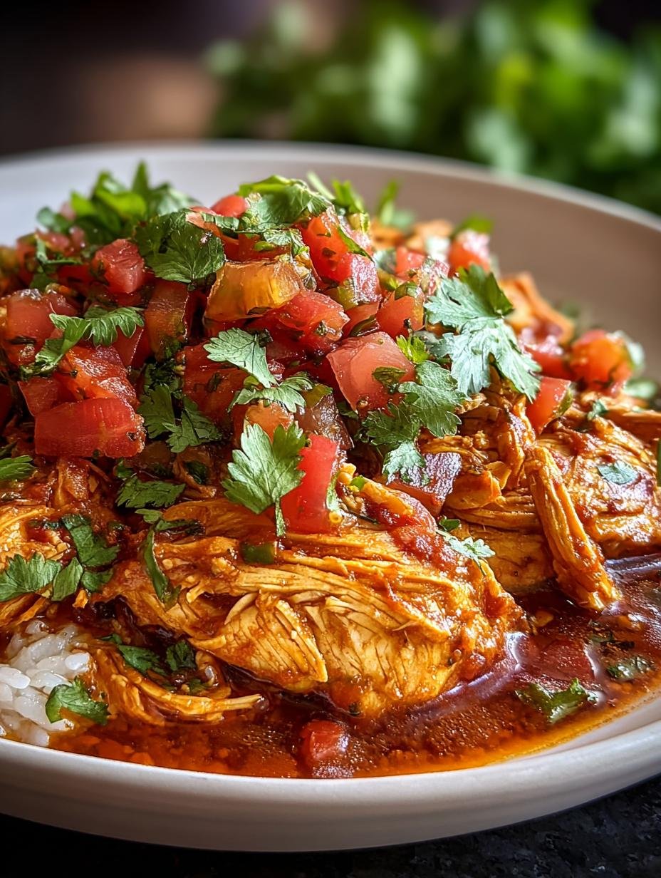 Irresistible Crockpot Salsa Chicken: 4 Ingredients, 6 Hours - Irresistible Crockpot Salsa Chicken - additional detail