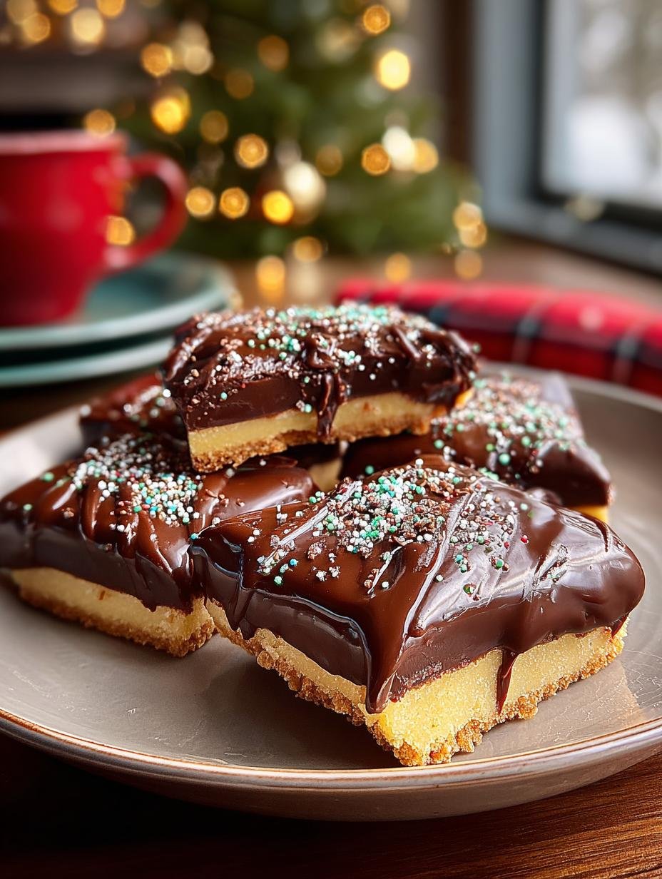 Irresistible Millionaire Shortbread Christmas Trees Recipe - Irresistible Millionaire Shortbread Christmas - additional detail