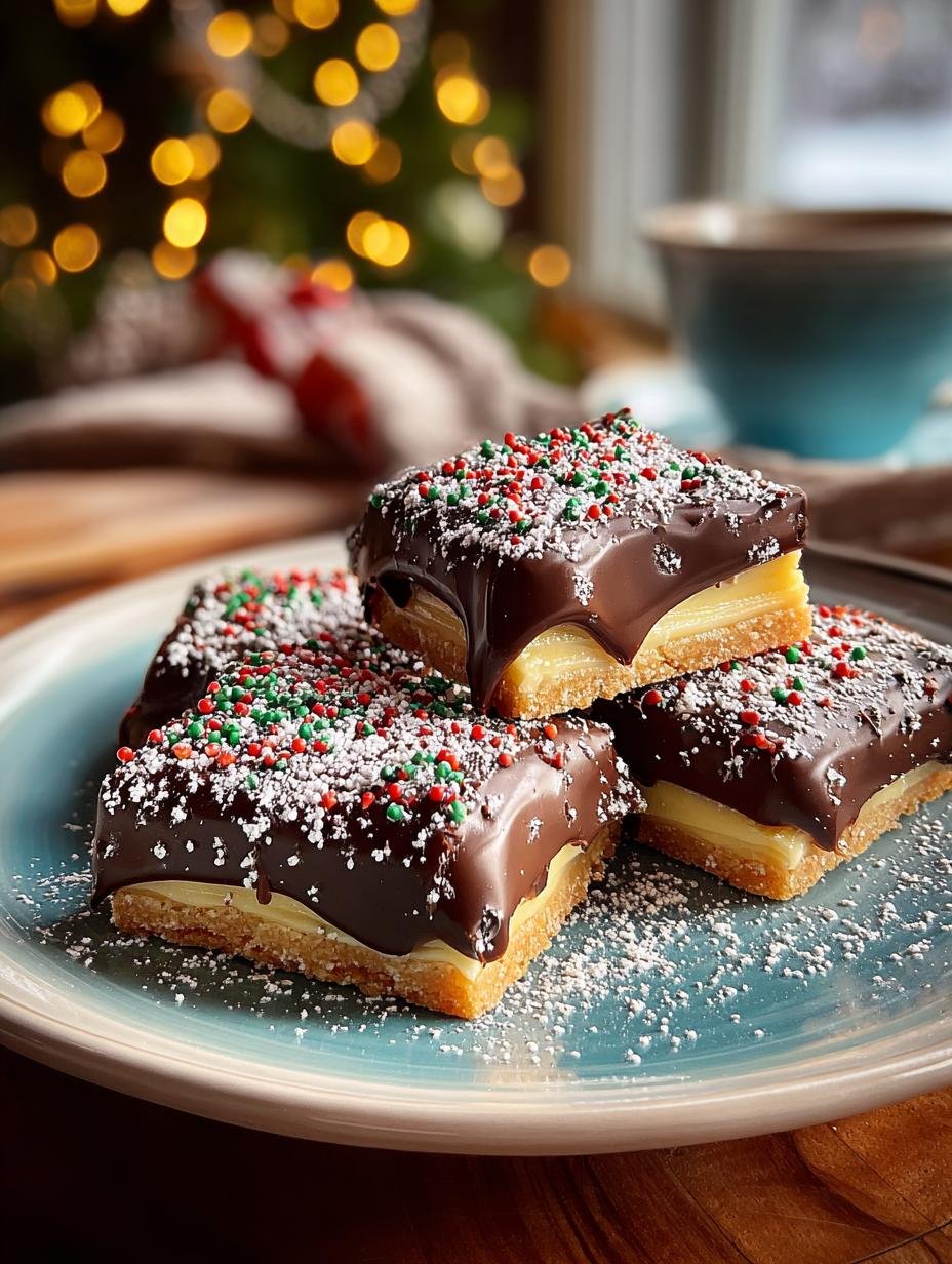 Irresistible Millionaire Shortbread Christmas Trees Recipe - Irresistible Millionaire Shortbread Christmas - additional detail