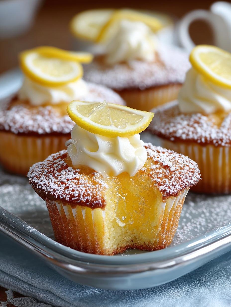 Delightful Lemon Curd Fairy Cakes Recipe to Savor - Lemon Curd Fairy Cakes - main visual representation