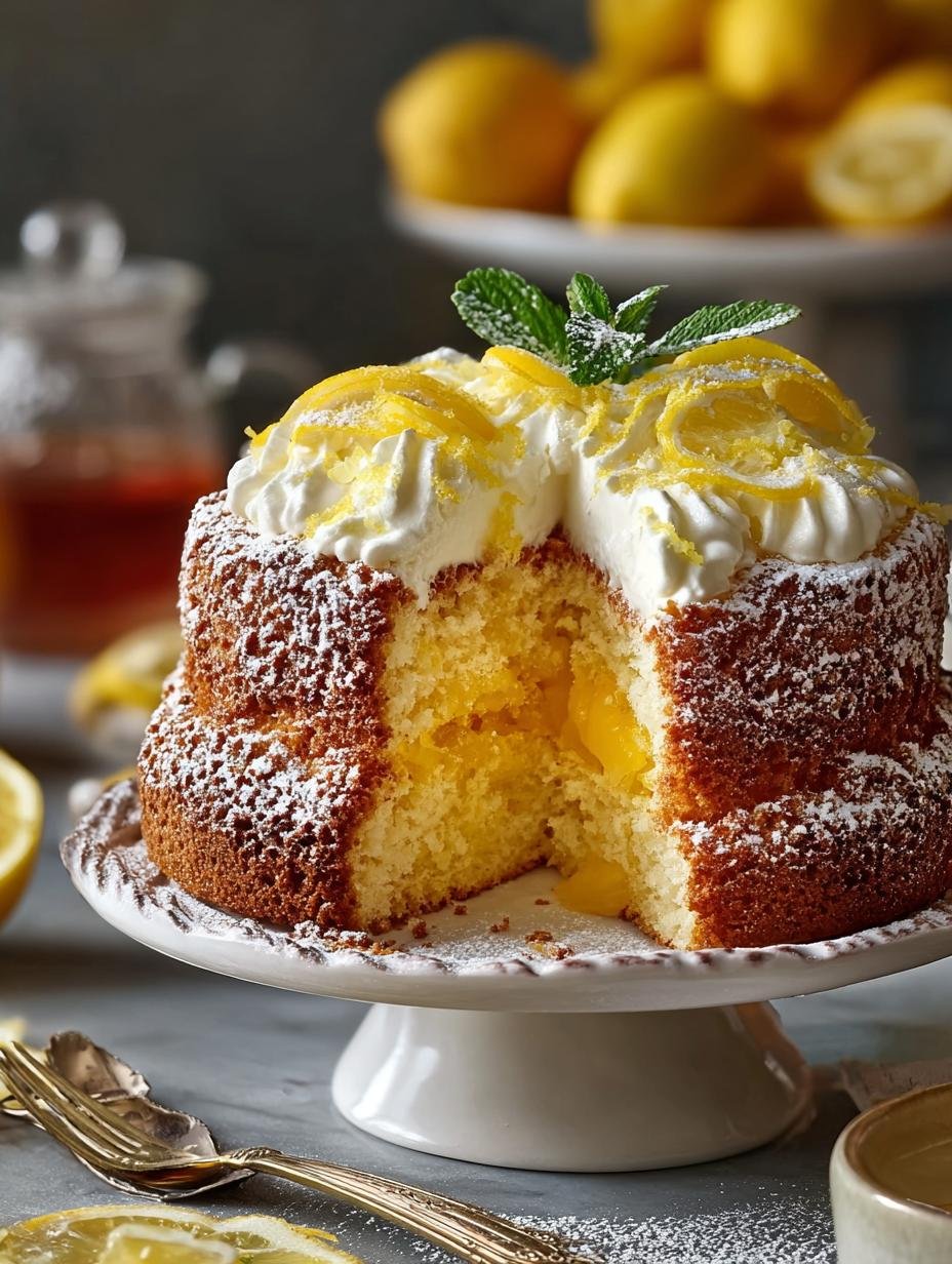 Limoncello Cake: 5 Steps to a Zesty Italian Delight - Limoncello Cake - main visual representation