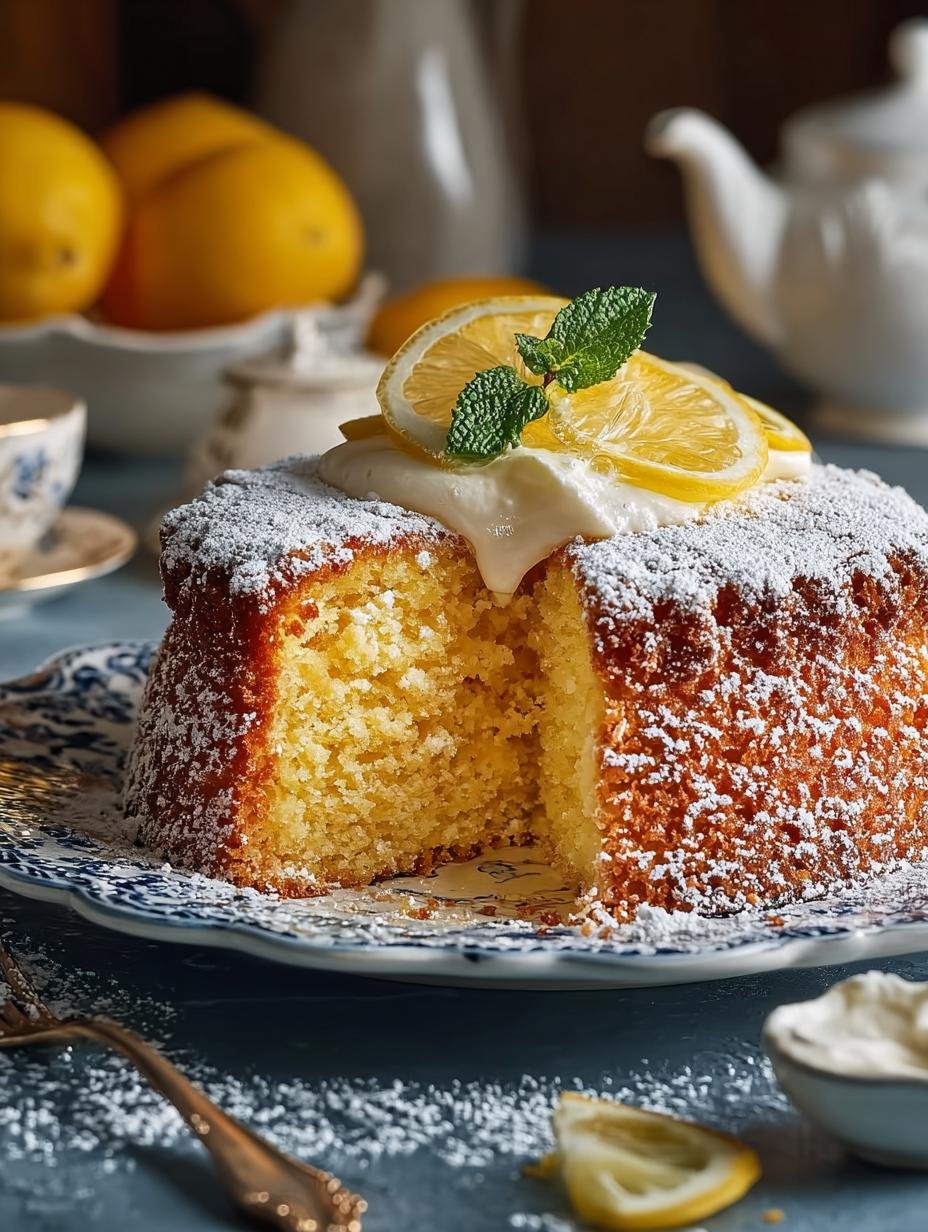 Limoncello Cake: 5 Steps to a Zesty Italian Delight - Limoncello Cake - additional detail