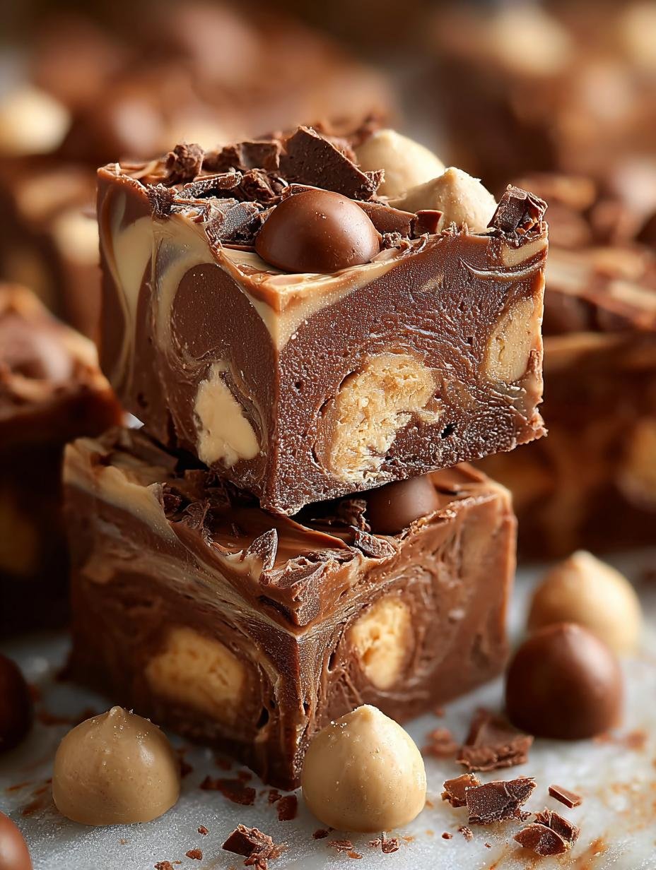 Malteser Fudge Just Ingredients: 3 Simple Steps