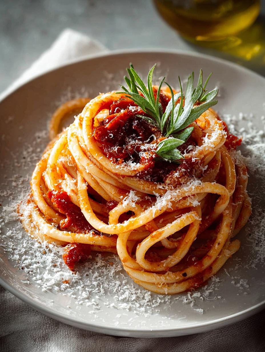 Savor 5-Star Pasta Amatriciana for Authentic Taste