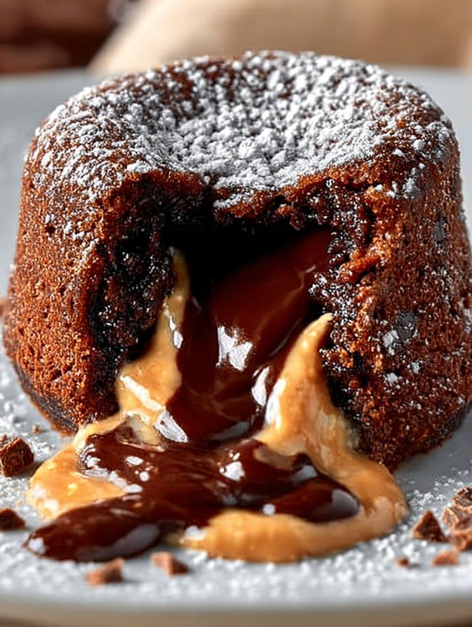 Peanut Butter Chocolate Molten: 5 Irresistible Treats - Peanut Butter Chocolate Molten - main visual representation