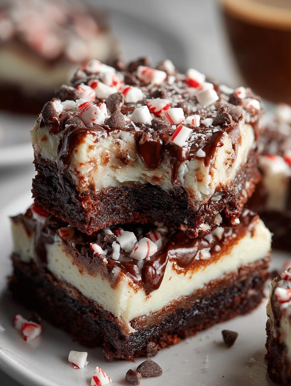Delicious Peppermint Mocha Cookie Bars to Savor - Peppermint Mocha Cookie Bars - main visual representation