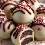 Peppermint Oreo Truffles