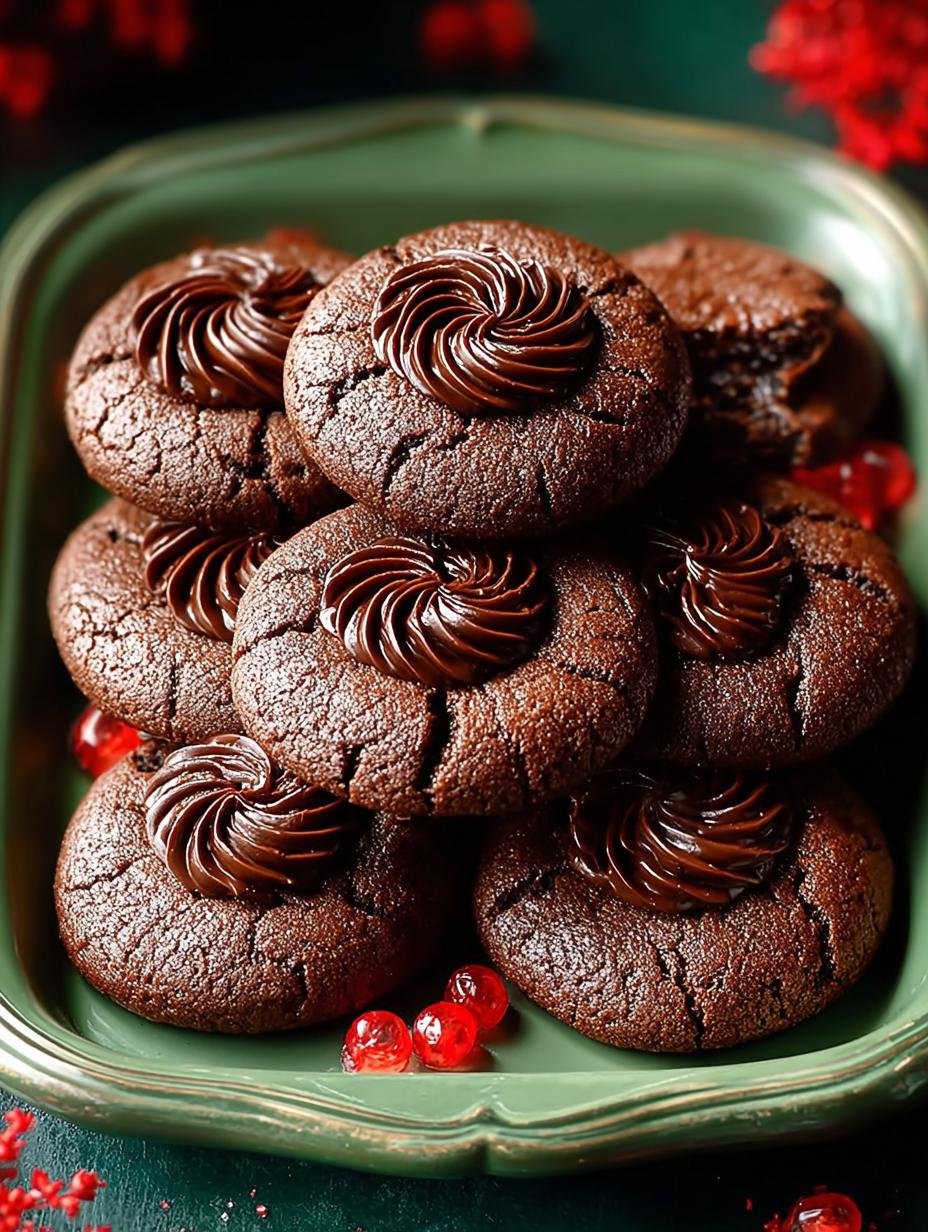 Piped Chocolate Butter Cookies That Melt in Your Mouth - Piped Chocolate Butter Cookies - main visual representation
