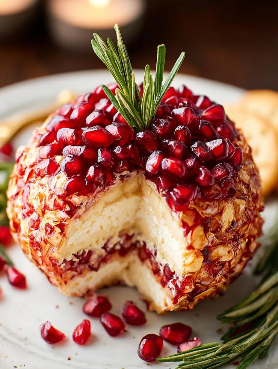 Pomegranate Christmas Cheese Ball: 7 Festive Secrets - Pomegranate Christmas Cheese Ball - additional detail