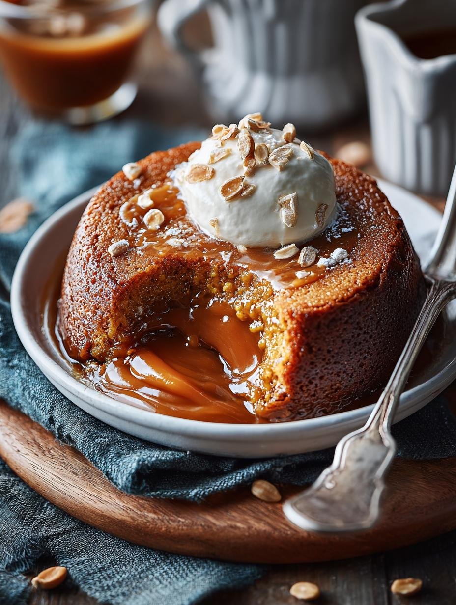 Delicious Pumpkin Caramel Self Saucing Pudding Recipe - Pumpkin Caramel Self Saucing - additional detail