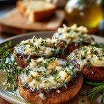 Savory Crockpot Garlic Parmesan
