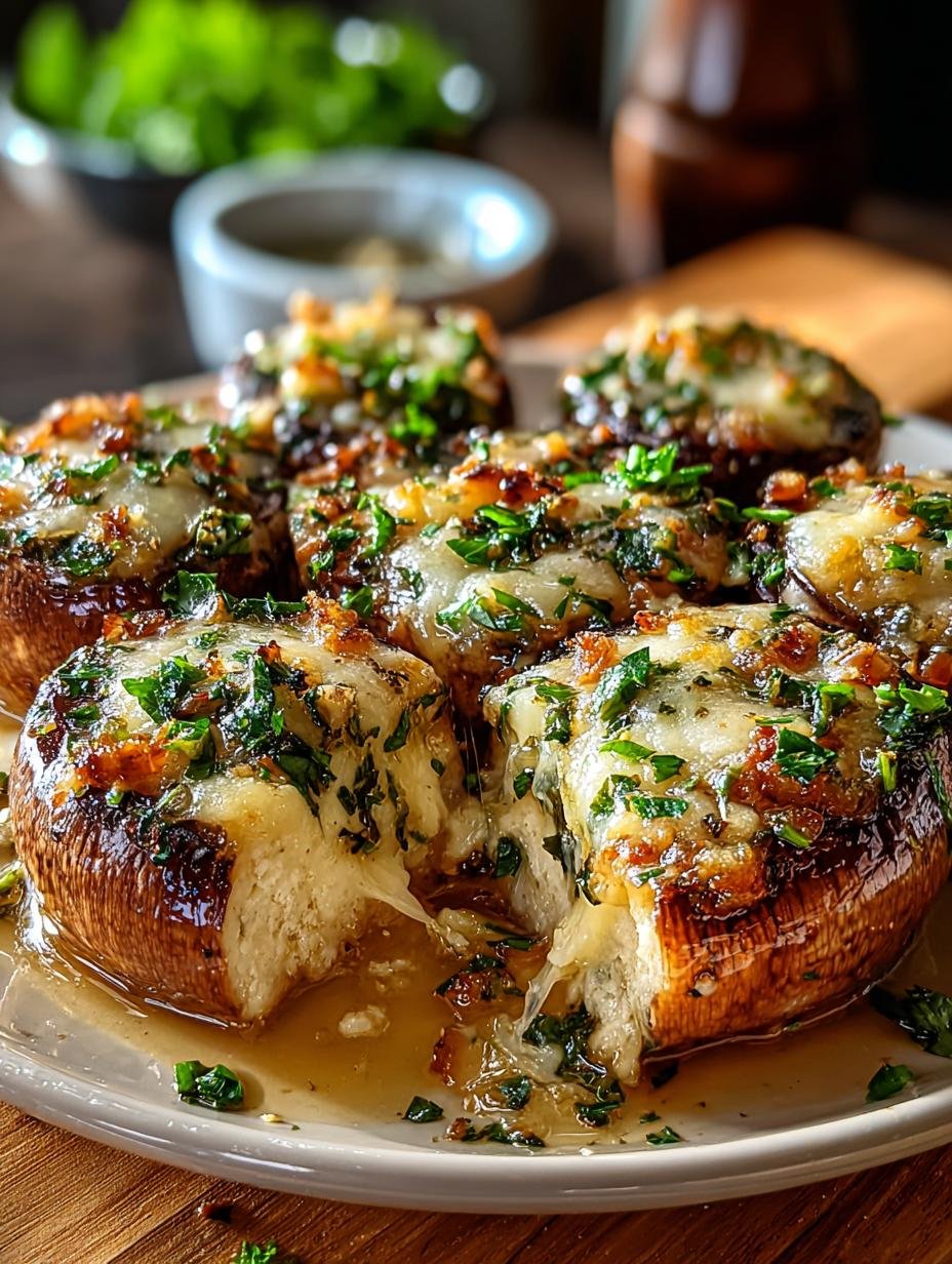 Savory Crockpot Garlic Parmesan Mushrooms Recipe for Delight - Savory Crockpot Garlic Parmesan - additional detail