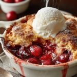 Vanilla Fruit Cobbler