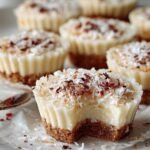 White Chocolate Crackle Cups
