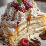 White Chocolate Crepe Cake