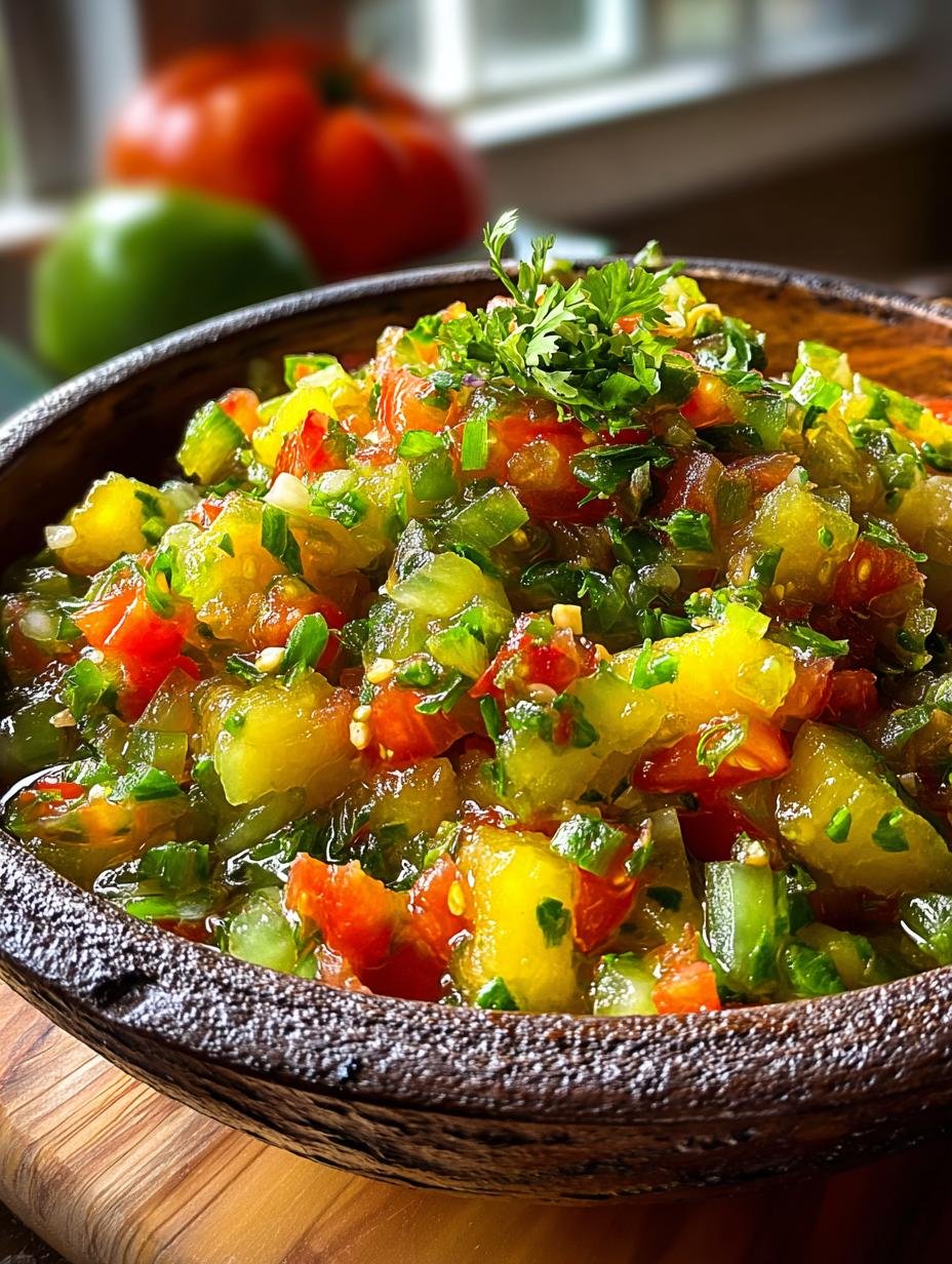 Zesty Green Tomato Salsa Recipe: 5 Must-Try Variations