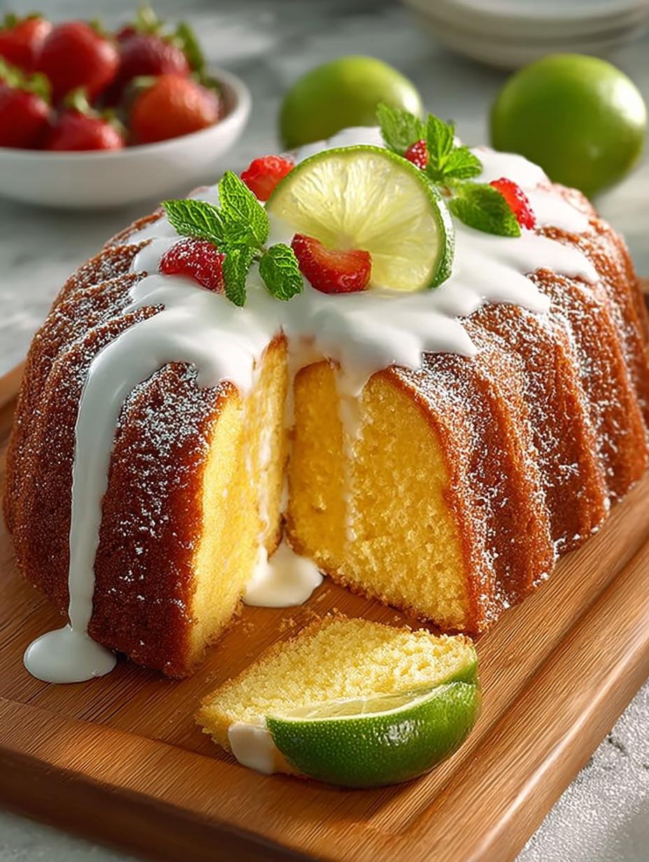 7up Pound Cake: A Delightfully Moist Citrus Treat - 7up Pound Cake - main visual representation