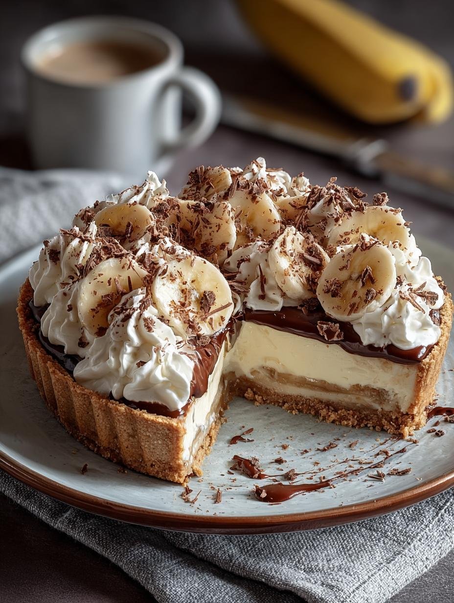 Delicious Banoffee Pie: 7 Layers of Blissful Flavor - Banoffee Pie - main visual representation