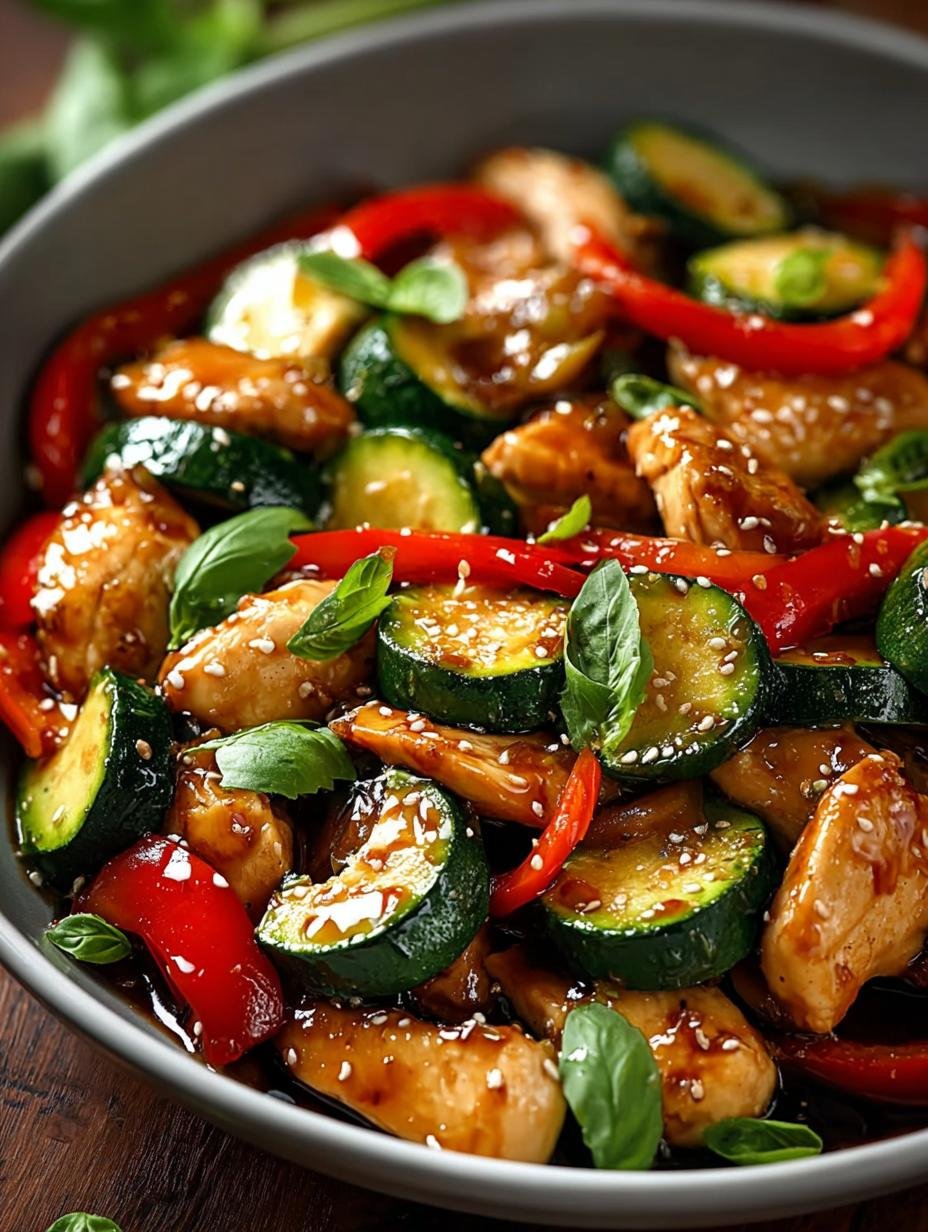 Chicken Zucchini Stir Fry: 7 Healthy Ways to Enjoy It - Chicken Zucchini Stir Fry - main visual representation
