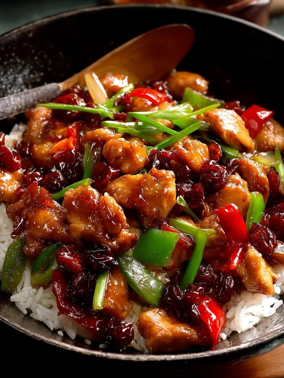 Sweet Chinese Plum Chicken Stir: 6 Simple Steps - Chinese Plum Chicken Stir - main visual representation