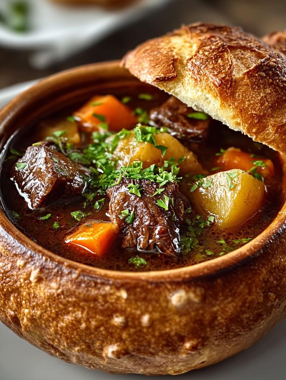 Chunky Beef Stew Bread: 7 Hearty Comfort Recipes